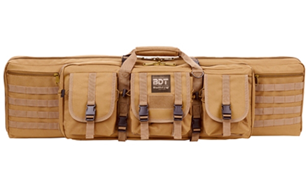 Picture of Bulldog Cases 36" Double Tactical CS 3 Large Access Pockets Tan BDT37-36T