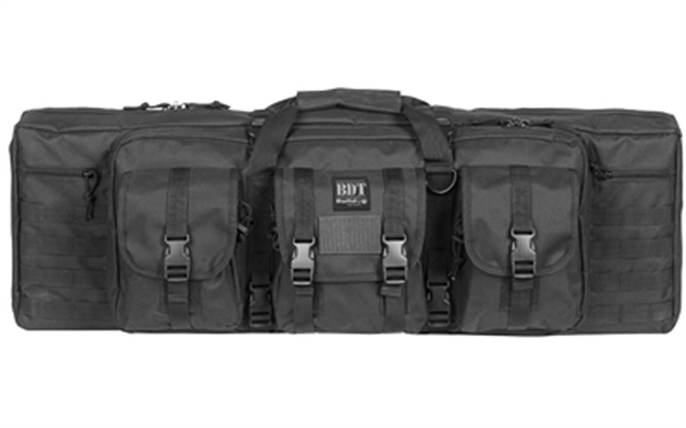 Picture of Bulldog Bdt3536b Bdt Tactical Single 36" Black Nylon, 3 Accessory Pockets, Deluxe Padded Backstraps, Lockable Zippers, Padded Internal Divider BDT35-36B 672352011821