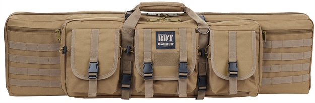 Picture of Bulldog Bdt3536t Bdt Tactical Single 36" Tan Nylon, 3 Accessory Pockets, Deluxe Padded Backstraps, Lockable Zippers, Padded Internal Divider BDT35-36T