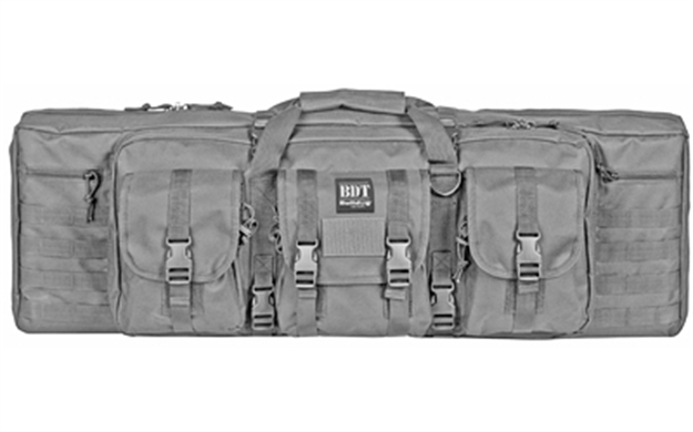 Picture of Bulldog Cases Deluxe 36" Single Tactical Rifle Case, Seal Gray BDT35-36SG 672352012576