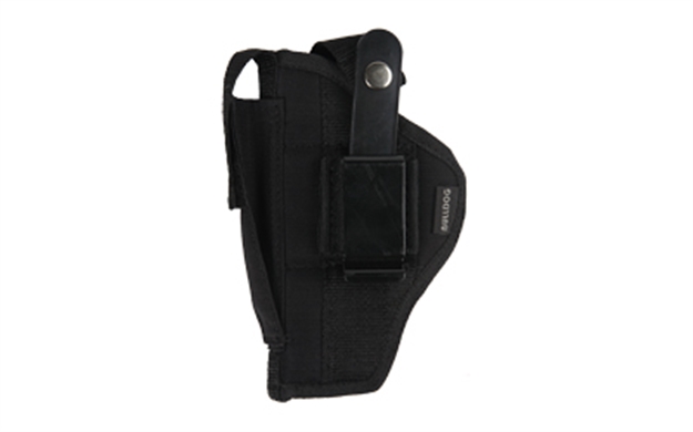 Picture of  Bulldog Fsn19 Extreme  Owb Black Nylon Belt Loop/Clip Fits Auto W/Laser OR Light Fits 2-5" Barrel Ambidextrous 672352619195