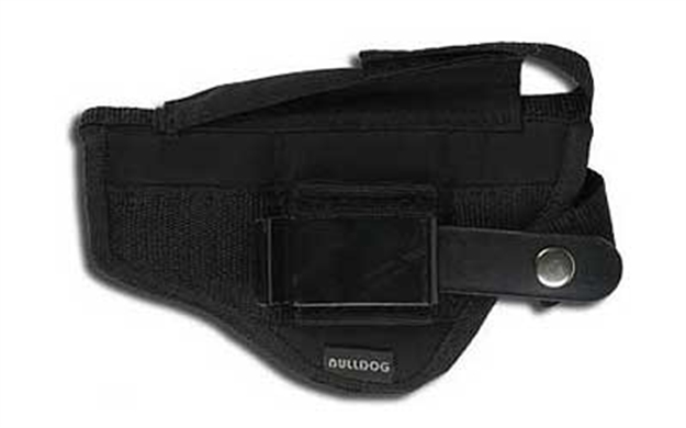 Picture of Bulldog Cases Pistol Ambidextrous Holster W/Belt & Clip Fits Taurus Public Defender Judge W/85 Frame FSN11