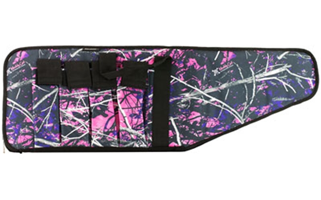 Picture of Bulldog Mdg1038 Extreme Tactical  38" Muddy Girl Camo Water-Resistant Nylon, Black Trim, Tricot Lining, 4 External Velcro Magazine Pouches, Soft Padding MDG10-38