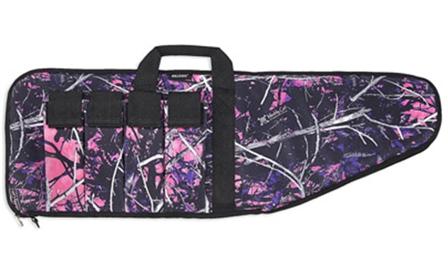 Picture of Bulldog Mdg1043 Extreme Tactical  43" Muddy Girl Camo Water-Resistant Nylon Camo, Black Trim, Tricot Lining, 4 External Velcro Magazine Pouches MDG10-43