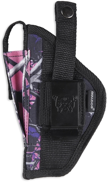 Picture of Bulldog Fsn3mdg Extreme  Owb Muddy Girl Camo Nylon Belt Loop/Clip Fits Taurus Millennium Fits 2.50-3.75" Barrel Ambidextrous FSN-3MDG 672352009071