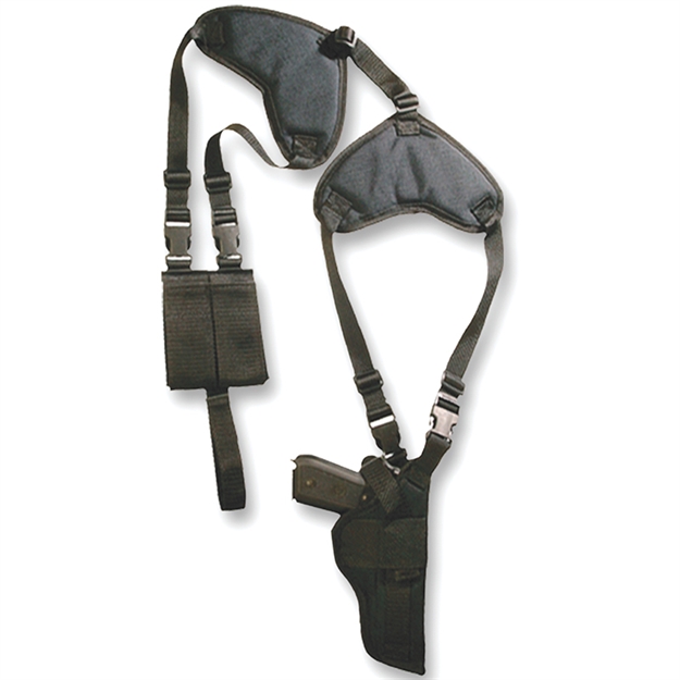 Picture of  Bulldog Wshd20 Deluxe Shoulder Harness Black Nylon Harness Fits Ruger Lcp/Glock 42/2-3" Barrel Ambidextrous