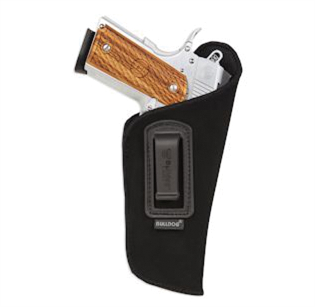 Picture of Bulldog Dip7 Deluxe  Iwb Black Suede Like Belt Clip Fits Glock 19/2.50-3.75" Barrel Right Hand DIP-7