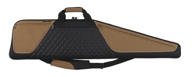 Picture of  Bulldog Bd360 Elite Rifle Case 48" Black W/Tan Panels Water-Resistant Nylon