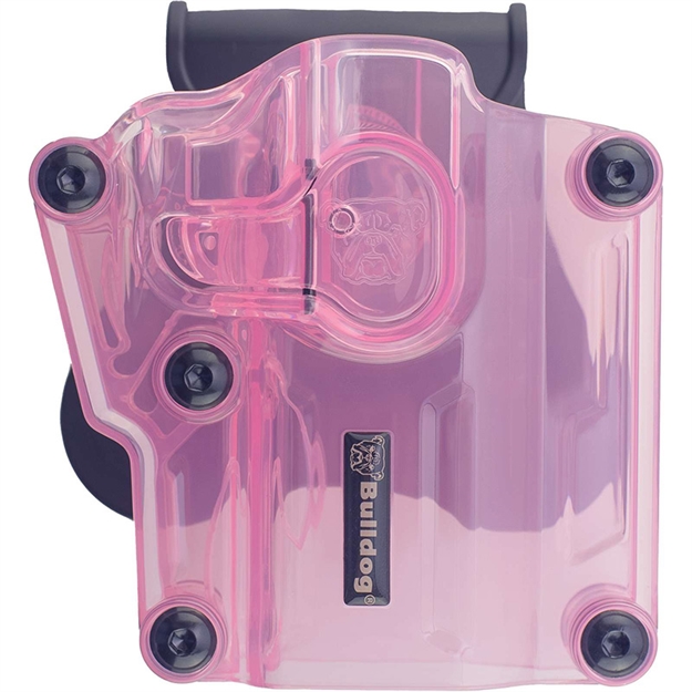 Picture of  Bulldog Mx006 Max Multi Fit Owb Transparent Pink Polymer Paddle Mount