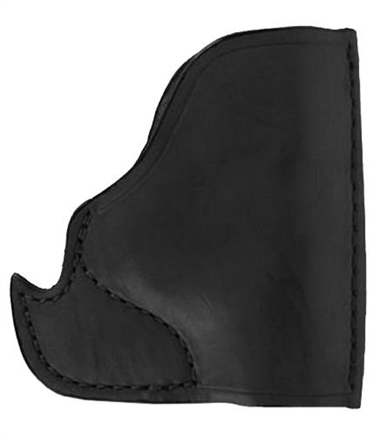 Picture of Bulldog Mlbip Inside The Pocket  Black Leather Fits Micro Pistols 22/25/380 Fits Ruger Lcp/Walther Ppk Ambidextrous MLB-IP