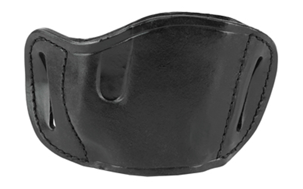 Picture of Bulldog Mlbl Molded  Owb Black Leather Belt Slide Fits Glock Fits Ruger P85 Fits S&W M&P 40 Right Hand MLB-L 672352007428