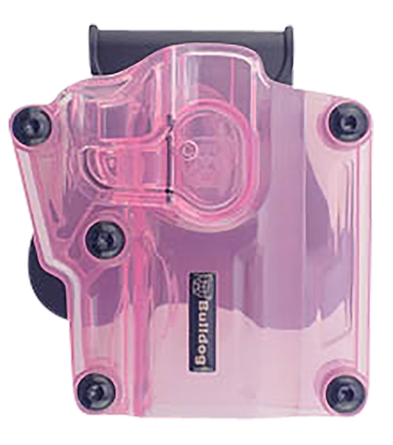 Picture of  Bulldog Mx006 Max Multi Fit Owb Transparent Pink Polymer Paddle Mount