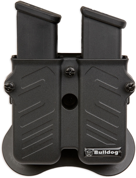 Picture of Bulldog Cases Max Multi-Fit Polymer Double Magazine Holder Most Semi- Single And Double Stack MX-M
