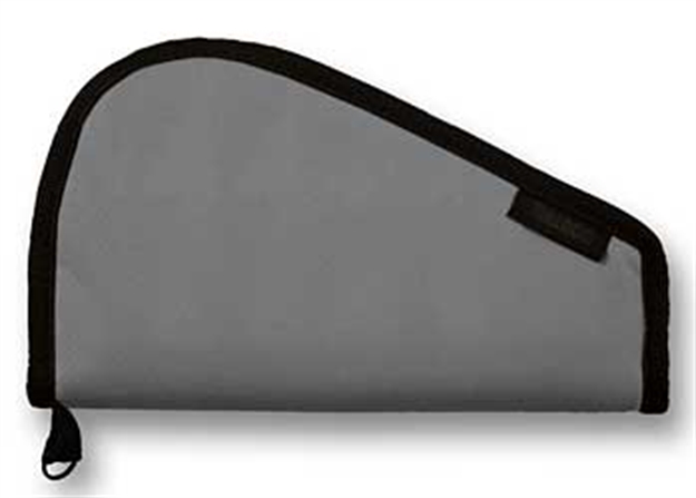 Picture of Bulldog Bd610 Pistol Rug  Small 12" Gray W/ Black Trim Water-Resistant Nylon BD-610 672352246100