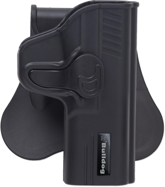 Picture of Bulldog Rrg27 Rapid Release  Owb Black Polymer Paddle Compatible W/Glock 26/27/33  Right Hand RR-G27 672352011081