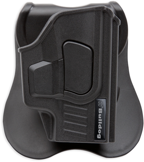 Picture of  Bulldog Rrswmpsez Rapid Release  Owb Black Polymer Paddle Fits S&W M&P Shield EZ Right Hand