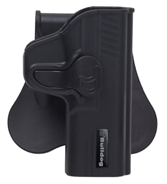 Picture of  Bulldog Rrswmpsez Rapid Release  Owb Black Polymer Paddle Fits S&W M&P Shield EZ Right Hand 672352016222