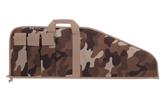 Picture of Bulldog Bd49943tbc Pit Bull  43" Throwback Camo Floatable Water Resistant Nylon, Tricot Lining, 3 Velcro Exterior Magazine Pouches,  Soft Padding BD499-43TBC