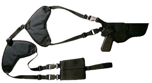 Picture of  Bulldog Wshd31 Deluxe Shoulder Harness Nylon Fits 4-4.5" LG Frame Auto Ambidextrous 875591005372