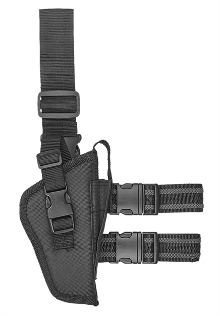 Picture of  Bulldog Wtac7r Tactical  Leg Holster Black Fits 2-4" Barrel Right Hand