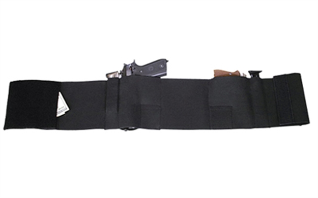 Picture of Bulldog Cases/National Merchan Belly Wrap Holster Blk X-Large  Holds 2 Guns & 2 Mags WBWD-XL 875591005952