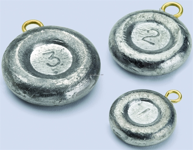 Picture of Bullet Weights Disc Sinker 3Oz 5Lb Priced Per 1Lb