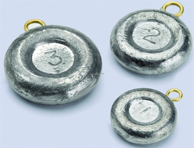 Picture of Bullet Weights Disc Sinker 4Oz 5Lb Priced Per 1Lb