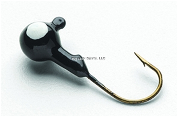 Picture of Bullet Weights Tin Round Jigs  1/16 Oz. Black W/Eye 5 PC