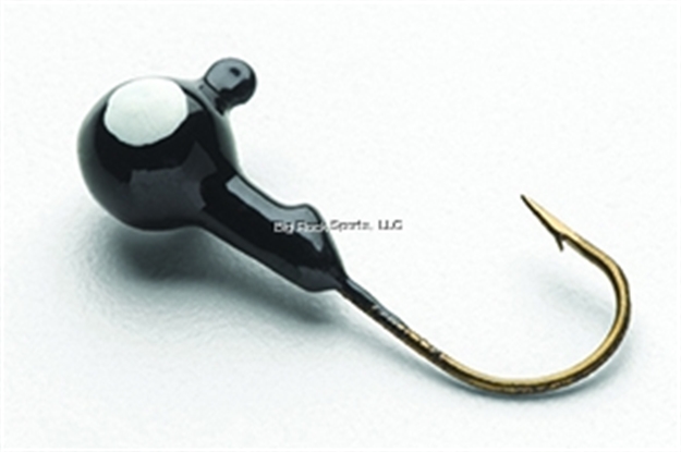 Picture of Bullet Weights Tin Round Jigs  1/32 Oz. Black W/Eye 5 PC