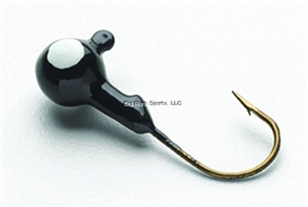 Picture of Bullet Weights Tin Round Jigs  1/8 Oz. Black W/Eye 5 PC