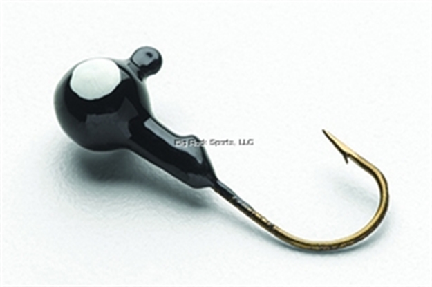 Picture of Bullet Weights Tin Round Jigs  3/8 Oz. Black W/Eye 5 PC