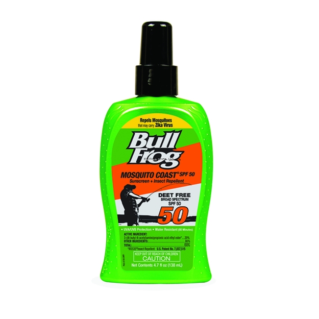 Picture of Bullfrog Mosquito Coast Pump Spray Spf50 Broad Spectrum Replaces 1557-0073