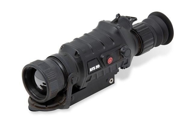 Picture of Burris 300600 Bts 50  Thermal Riflescope Matte Black 3.3-13.2X 50Mm 10 Interchangeable 400X300, 50Hz Resolution Digital 2X/4X Zoom