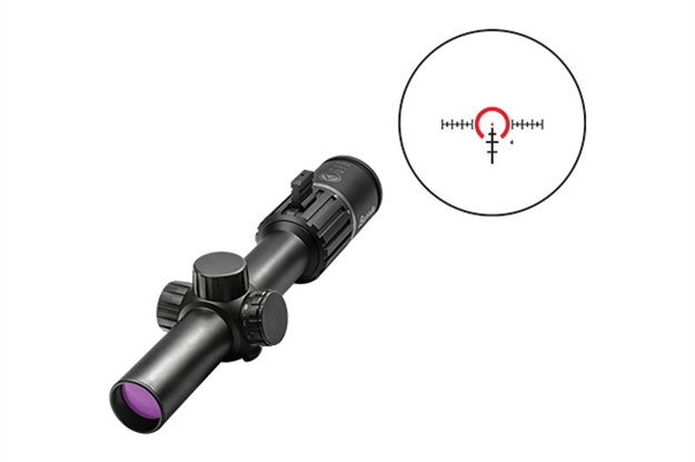 Picture of  Burris 200472 Rt-6  Black Matte 1-6X24mm 30Mm Tube Illuminated Ballistic 5X Reticle 000381004727
