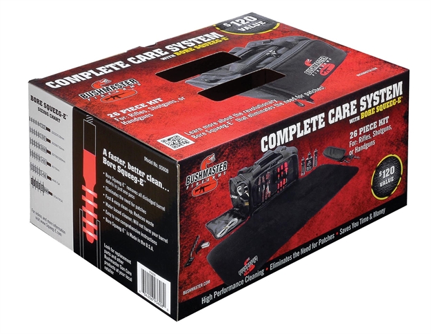 Picture of Bushmaster 93608 Squeeg-E Cleaning Kit Range Bag 26Pc 22Cal-12Ga