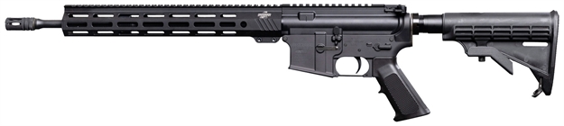 Picture of Bushmaster 1010017Blk Qrc II 5.56X45mm Nato 10+1 16", Black, Collapsible Carbine Stock, A2 Grip, 14" M-Lok Handgaurd 10-10017-BLK