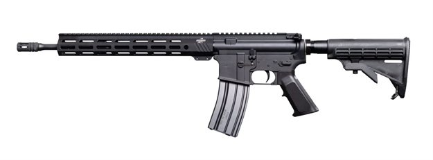 Picture of Bushmaster 0010017Blk Qrc II 5.56X45mm Nato 30+1 16", Black, Collapsible Carbine Stock, A2 Grip, 14" M-Lok Handgaurd 00-10017-BLK