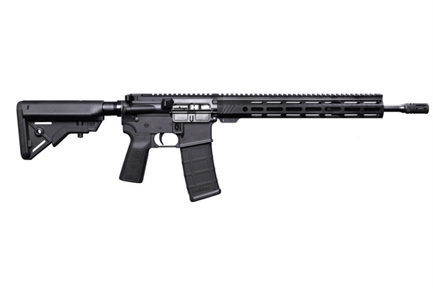 Picture of Bushmaster 0010018Blk Qrc II Pro 5.56X45mm Nato 30+1 16" Threaded Barrel, B5 Sytems Bravo Stock & Type P-Grip, 14" M-Lok Handguard 00-10018-BLK 604206201171