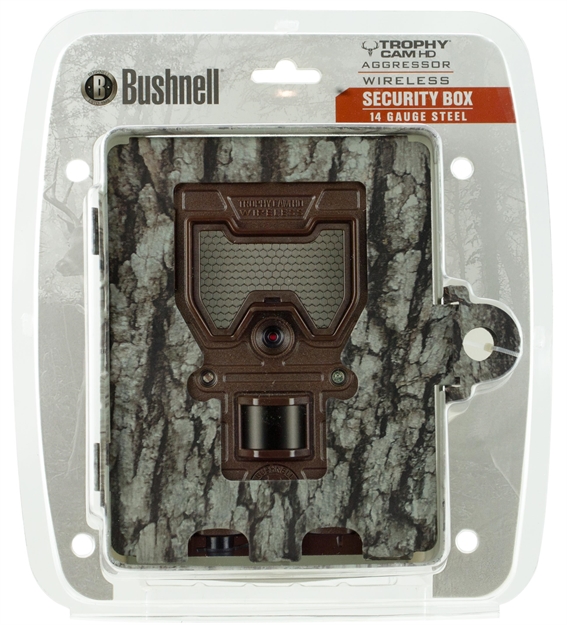 Picture of Bushnell Optics Wireless Cam Security Box, Tree Bark Camo, Clam 5L