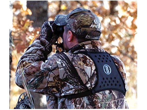 Picture of Bushnell Optics Deluxe Binocular Harness Strap, Black, Clam