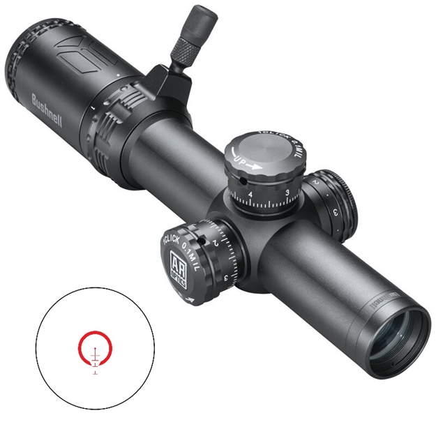 Picture of Bushnell Optics AR Optics Riflescope 1-4X24 Ill Btr-2, Box 6L AR71424I 029757003140