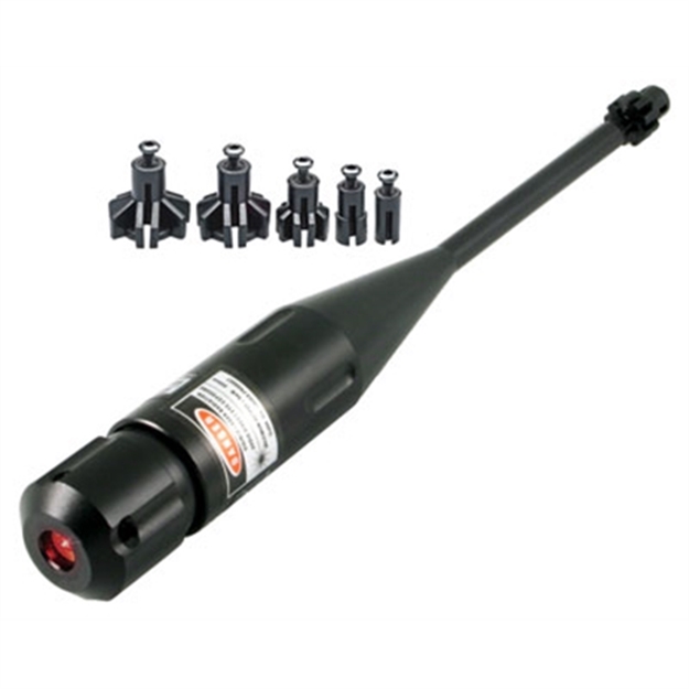 Picture of Bushnell Optics Laser Boresighter, 5 Arbors, .22 TO .50 Caliber, Batteries Included 740100C 029757740106