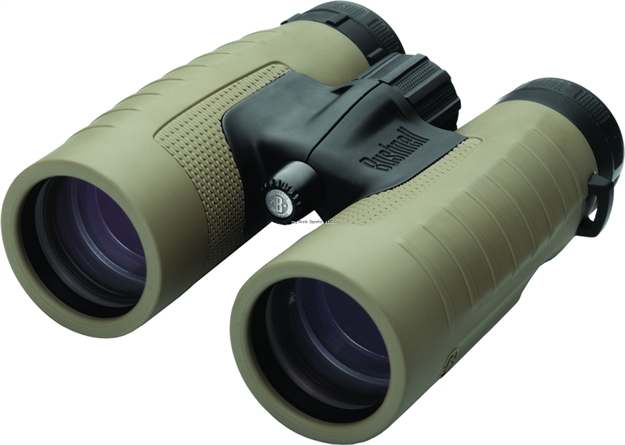 Picture of Bushnell Optics Natureview Binoculars, 8X42mm, Bak 4 Roof Prism, Beige, 393 FT Fov @ 1000 YD