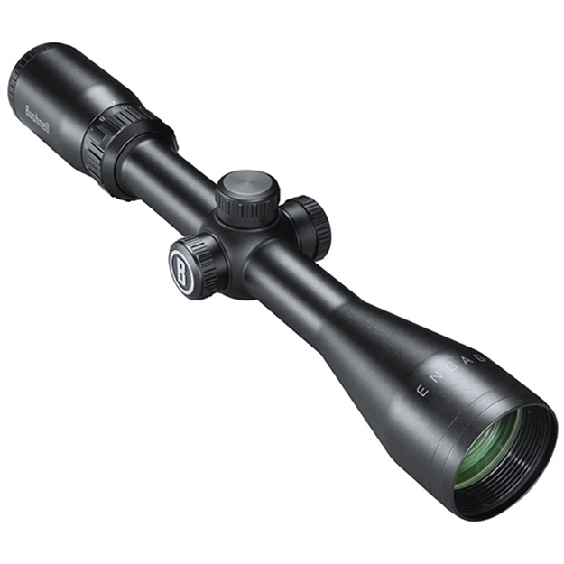 Picture of Bushnell Optics Riflescope, 4-12X40, Engage Black, 1" Tube, Deploy Moa Reticle, Flip Open Lense Covers REN41240DW