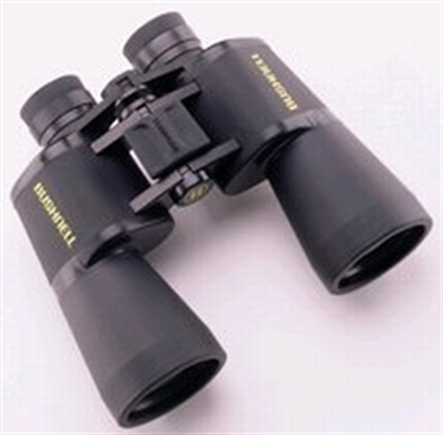 Picture of Bushnell Optics Powerview Binoculars, 10X50mm, Bak 7 Porro Prism, Black, 341 FT Fov @ 1000 YD 131056 029757165015