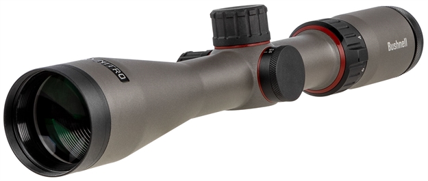 Picture of Bushnell Rn2104gs1 Nitro  2.5-10X 44Mm Obj 37-9.50 FT @ 100 Yds Fov 30Mm Tube Gunmetal Gray Finish Depoly Moa (Sfp)