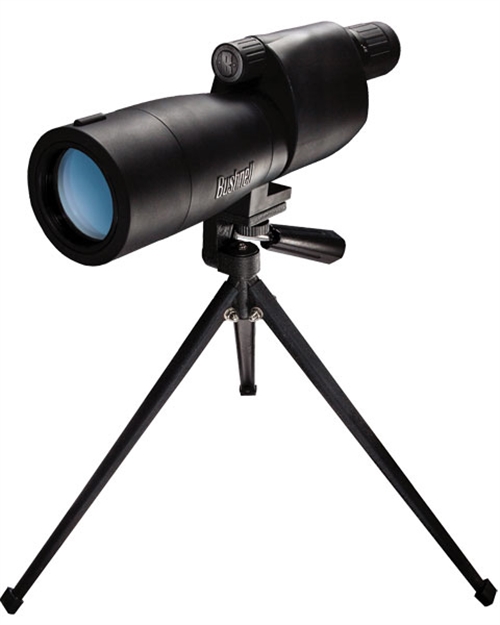 Picture of Bushnell Optics Sentry Straight Spotting Scope, 18-36X50mm, 115 - 75' Fov AT 1000Yd, Tripod Ready, Blk, WP 783618 029757783608