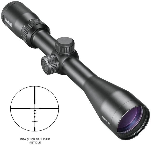 Picture of  Bushnell Rt3950bs11 Trophy Xlt  Black 3-9X50mm 1" Tube Doa Quick Ballistic Reticle