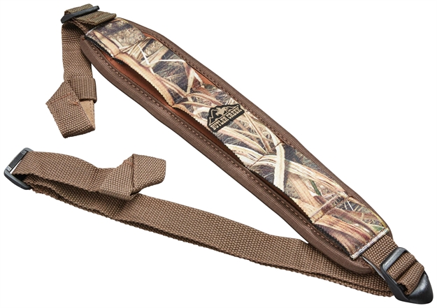 Picture of  Butler Creek 190024 Comfort Stretch Shotgun Sling Mossy Oak Shadow Grass Blades Neoprene Adjustable Shotgun 051525900245