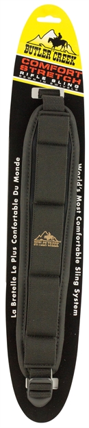 Picture of  Butler Creek 81013 Comfort Stretch Rifle Sling Black Neoprene Adjustable Rifle